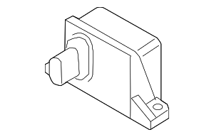 95860614500 - Electrical: ABS Deceleration Sensor for Porsche Image