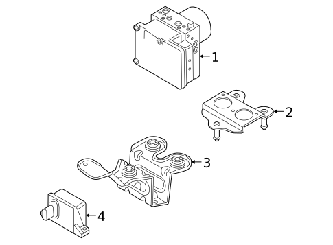 Anti-Lock Brakes for 2008 Porsche Cayenne #1