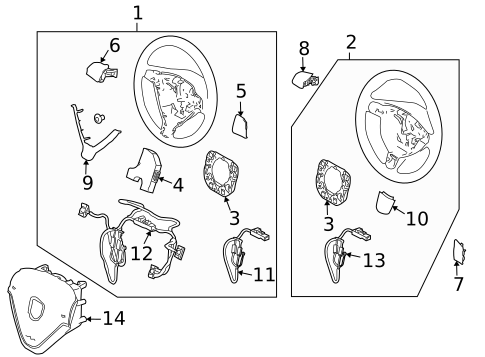 Steering Wheel & Trim for 2009 Porsche Boxster #0