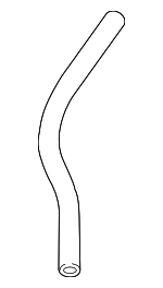 90445A0004 - : Outlet Hose for Toyota: Corolla, Matrix Image