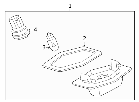 Bulbs - Chassis for 2005 Mercury Mariner #1