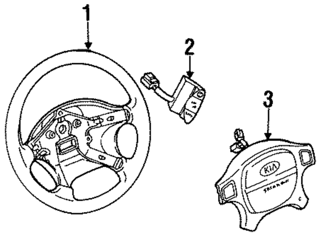 K04L32980B00 - : Steering Wheel for Kia Image