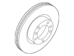 9P1615302A - Brakes: Disc Brake Rotor for Porsche Image