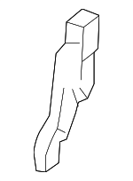 1L2Z7861348BAA - Body: Seat Latch Cover for FORD Image