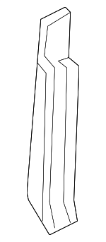 1L2Z7861349BAC - Body: Seat Latch Cover for FORD Image