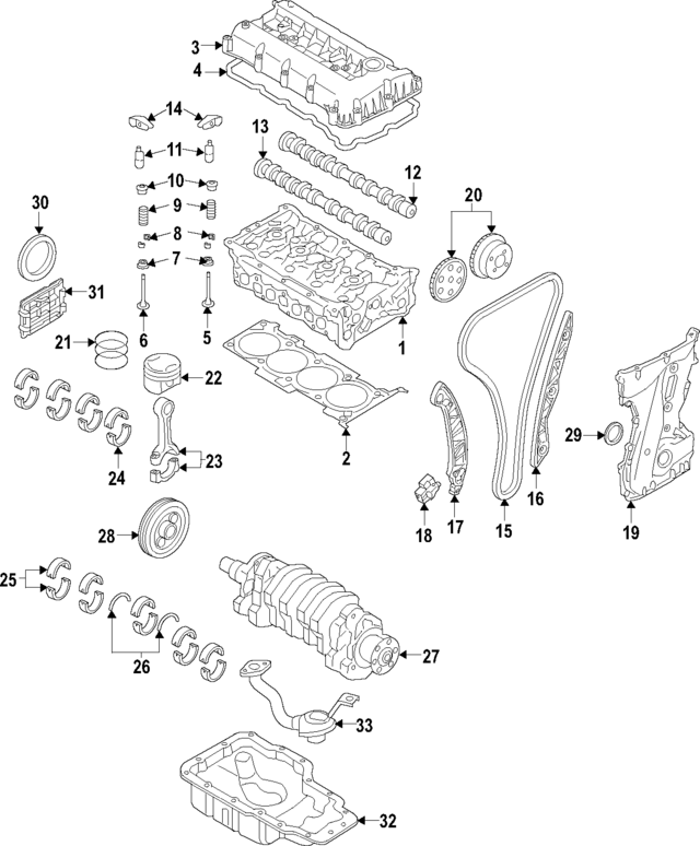 242002E650 - : Exhaust Camshaft for Kia Image