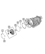 68244638AA - AS66RC; 6-Speed; Automatic Transmission: Transmission Oil Pump Gasket for Mopar Image