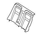 2219200016 - Body: Seat Back Pad for Mercedes-Benz Image