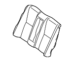22192001477H91 - Body: Seat Back Cover for Mercedes-Benz Image