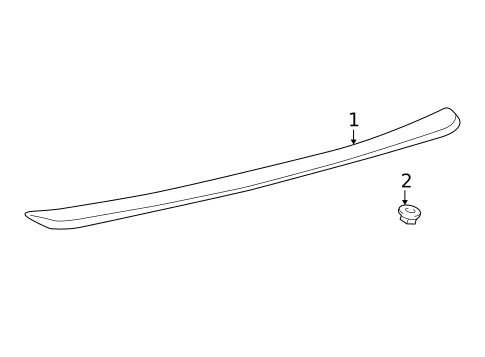 Spoiler for 2006 Lexus GX470 #1