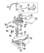 57009086AD - Emission Controls: Diesel Exhaust Fluid Tank for Mopar Image