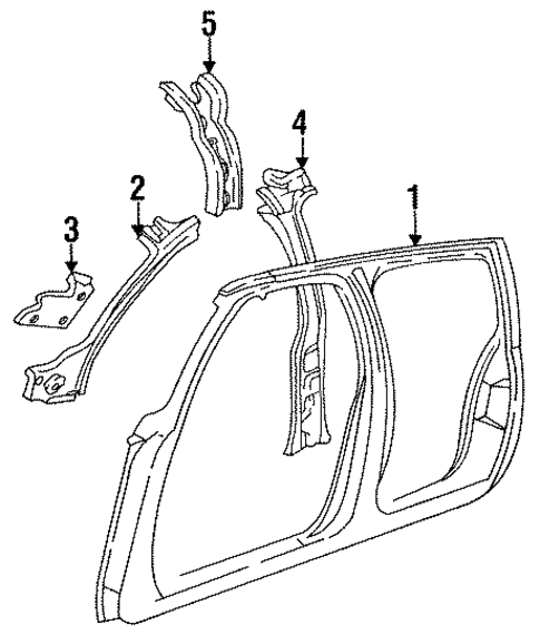 Uniside for 1996 GMC Suburban C1500 #0