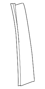 7576206200 - Body: Door Applique for Toyota: Camry Image