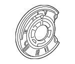 2194200144 - Brakes: Splash Shield for Mercedes-Benz Image