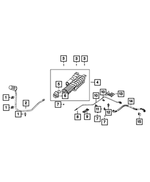 52104849AA - Emission Controls: Retainer Clip, Right for Mopar Image