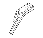 FB5Z7851186A - Body: Roof Side Rail for Ford Image