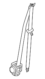 88820G5500WK - Electrical: Belt &amp; Retractor for Kia: Niro Image