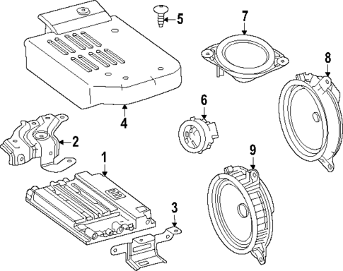 Sound System for 2025 Toyota Prius #0