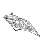 68067037AB - Labels: Veci Label Label for Chrysler: 300 | Dodge: Challenger, Charger Image