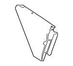 6L2Z7866800BA - Body: Seat Back Pad for Ford: Explorer, Explorer Sport Trac | Mercury: Mountaineer Image