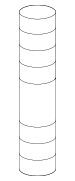 N806966S424 - Body: Rear Support Stud for Ford: Explorer Sport Trac Image