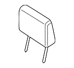 9L2Z78611A08AD - Body: Headrest for Ford: Explorer, Explorer Sport Trac | Mercury: Mountaineer Image