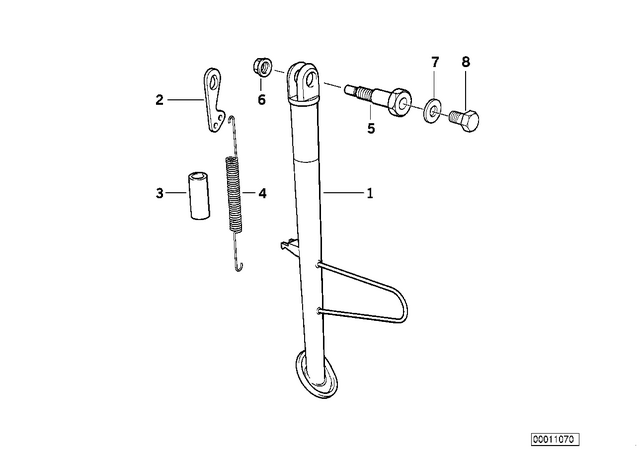 46532345273 - : Bracket for BMW-Motorrad Image