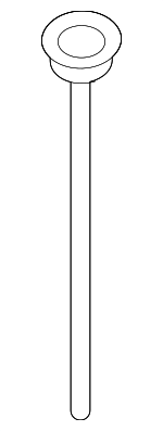 254443M000 - Cooling System: Overflow Hose for Hyundai: Equus, Genesis, Genesis Coupe Image