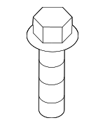 1125106256B - Cooling System: Radiator Assembly Mount Bolt for Hyundai: Elantra, Elantra GT, Genesis Coupe, Kona, Kona Electric, Palisade, Santa Fe, Sonata, Tucson Image