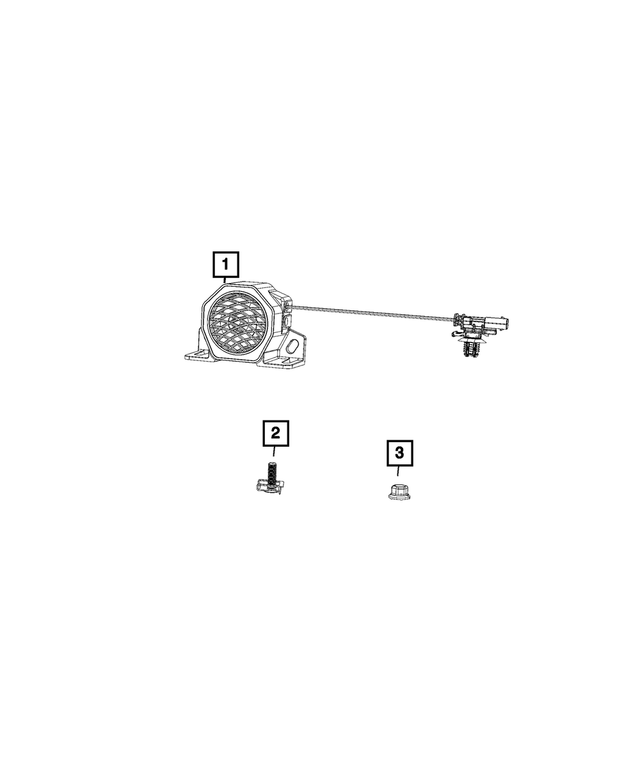 52112391AB - Electrical: Alarm Module for Mopar Image image