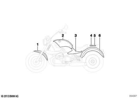 Vehicle Trim for 2002 BMW-Motorrad R 1200 C Independent #0