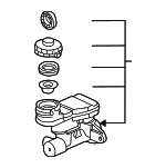 46100S6MA52 - : Master Cylinder for Honda Image