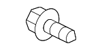 90142S04000 - Body: Upper Molding Screw for Acura Image