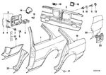 41341924869 - Bodywork: Tail Panel for BMW Image