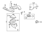 12711405 - Engine: Air Mass Sensor for GM Image