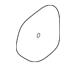 9J1821324A - Body: Charging Port Cover for Porsche: Taycan Image