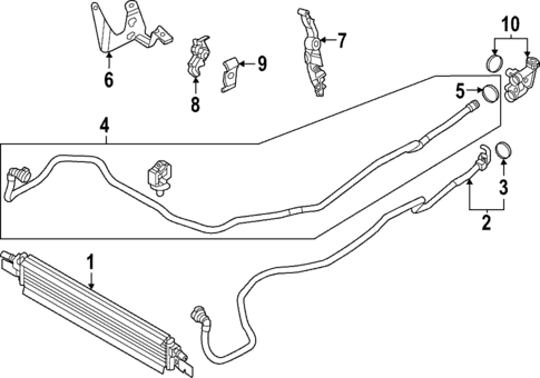 Trans Oil Cooler for 2024 BMW M440i xDrive Gran Coupe #0