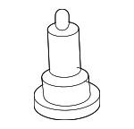 68010553AA - Body: Bumper Grille Bolt for Dodge: Sprinter 2500, Sprinter 3500 Image