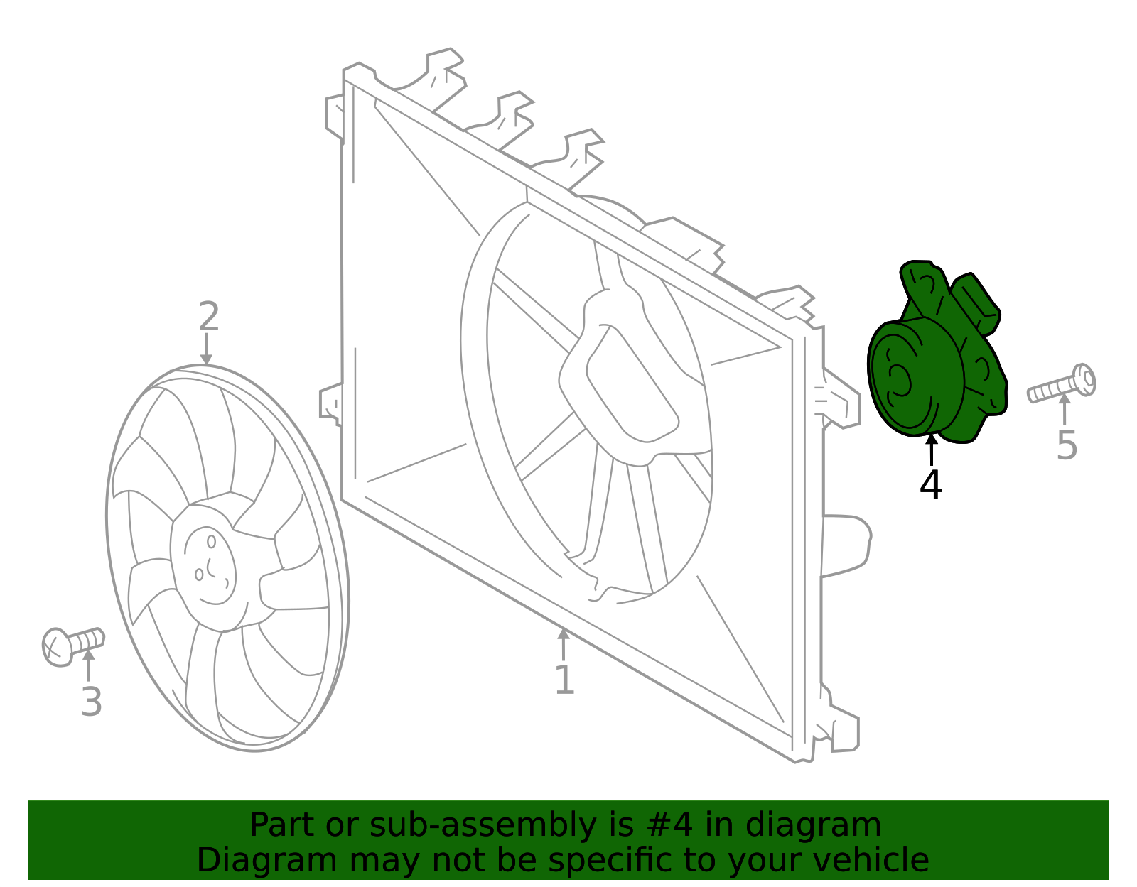 2023-2026 Toyota GR Corolla Fan Motor 16363-31500 | OEM Parts Online
