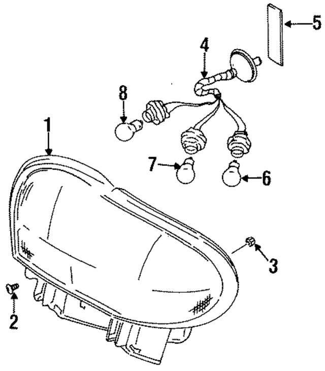 91173740 - Electrical: Combo Lamp Assembly for GM Image