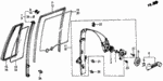 90112SB4000 - Body/Air Conditioning: BOLT, FLANGE (6X14) for Honda Image