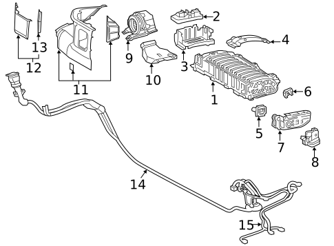 Battery for 2019 Lexus UX250h #0