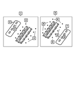 6512257AA - 6.4L Gas; Engine: Double Ended Stud, Mounting Left Side for Jeep: Grand Cherokee, Grand Cherokee L, Grand Wagoneer, Wagoneer, Wrangler | Ram: 1500, 2500, 3500 Image