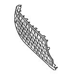 1678883401 - Body: Lower Grille for Mercedes-Benz Image