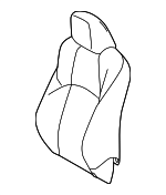71073AK090D2 - Body: Seat Back Cover for Toyota: Tacoma Image
