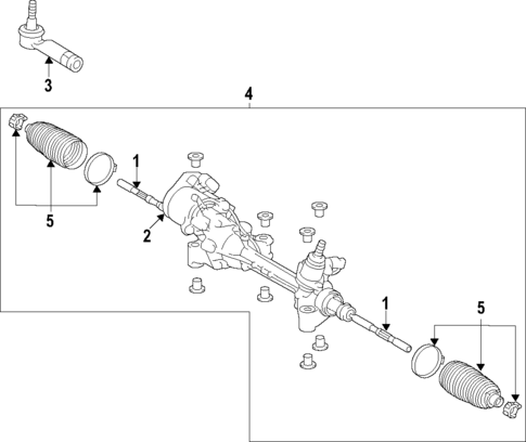 Steering Gear & Linkage for 2024 Lexus TX550h+ #2
