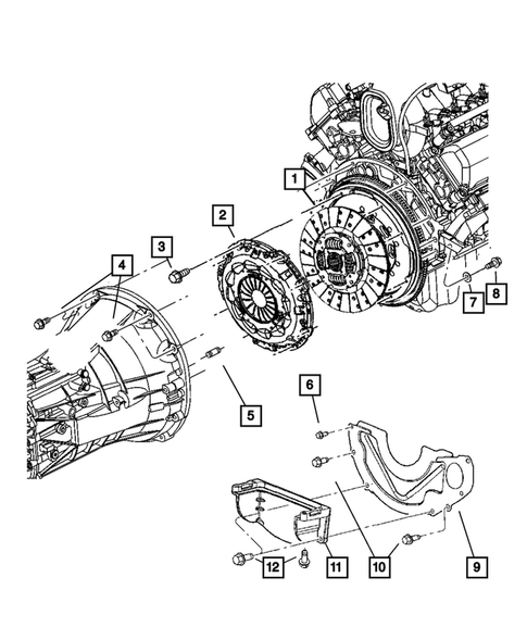 Clutch for 2007 Dodge Ram 1500 #0