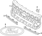 SZ6Z8200NA - : Trim Plate for Ford: Maverick Image