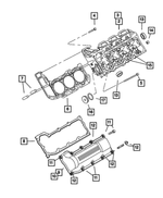 RL021941AA - Engine 3.7L Six Cylinder: Cylinder Head for Mopar Image