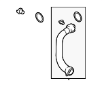 976145709E - : Lower Press Tube for Porsche: Panamera Image